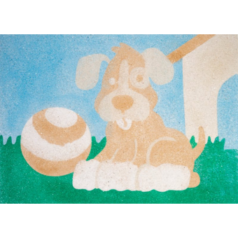 Peel 'N Stick Sand Art Kit - Pets